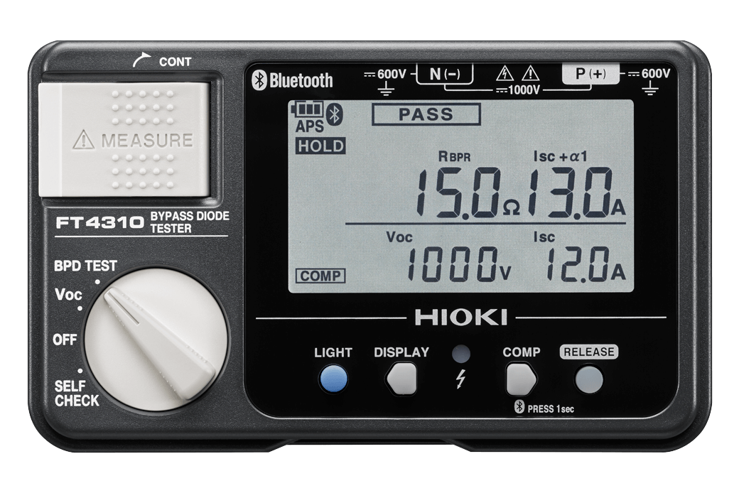 Hioki FT4310 Bypass Diode Tester — Electrical Instruments
