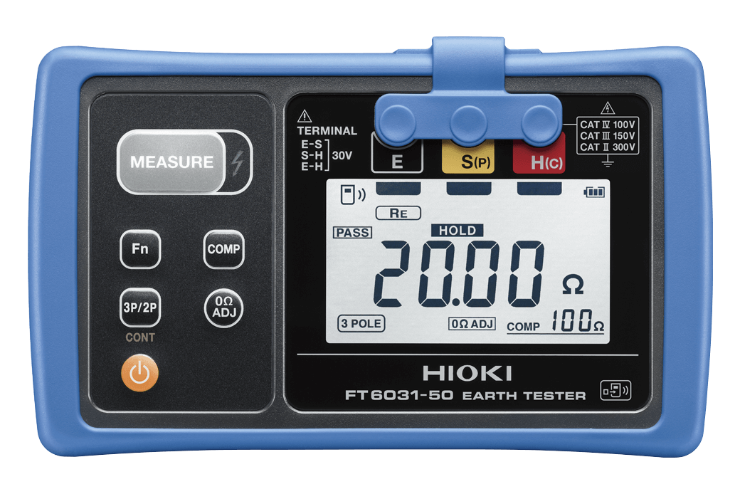 Hioki FT6031-90 EARTH TESTER — Earth Tester