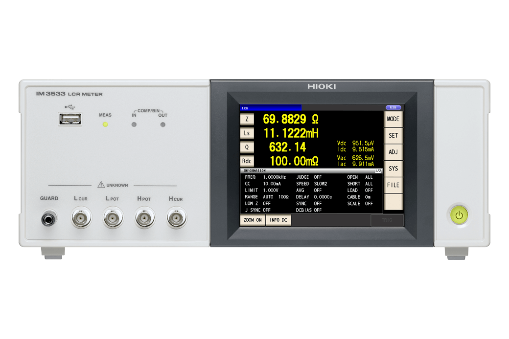 Hioki IM3533-01 LCR Meter — Precision Measurement for Electronics