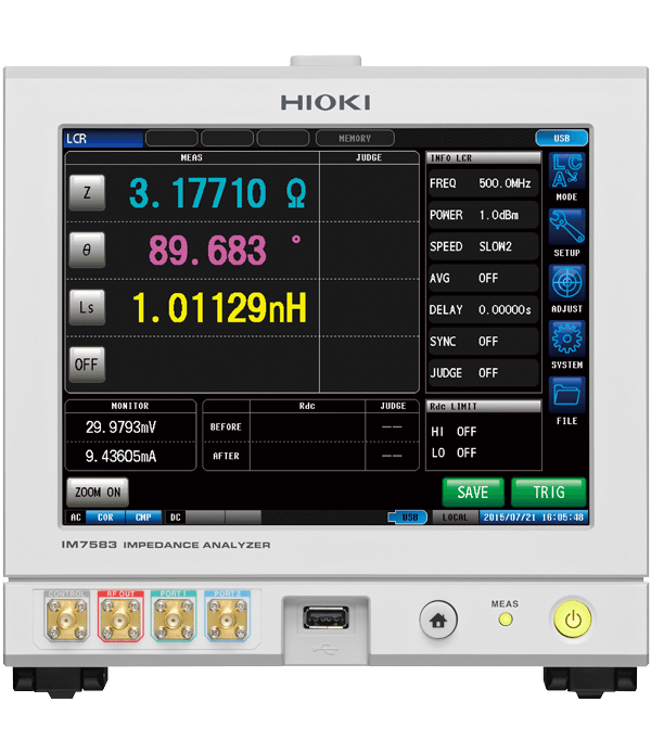 Hioki IM7583-02 Impedance Analyzer | MME