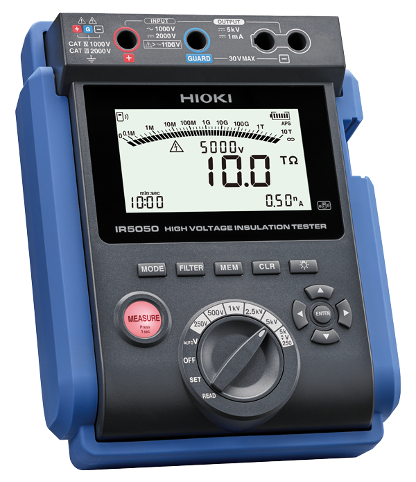 Hioki IR5050 High Voltage Insulation Tester — mme-ae