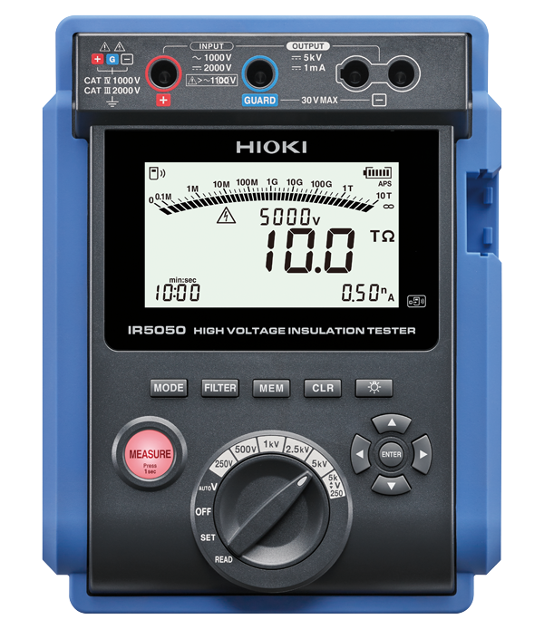 Hioki IR5050 High Voltage Insulation Tester — mme-ae