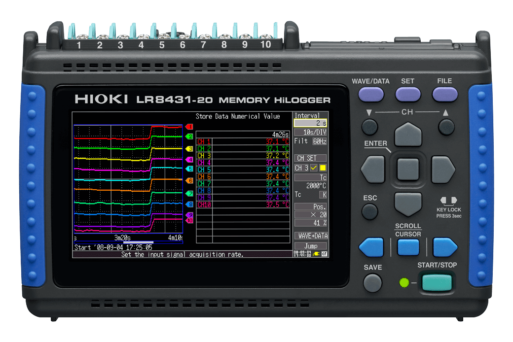 Hioki LR8431-30 MEMORY HiLOGGER
