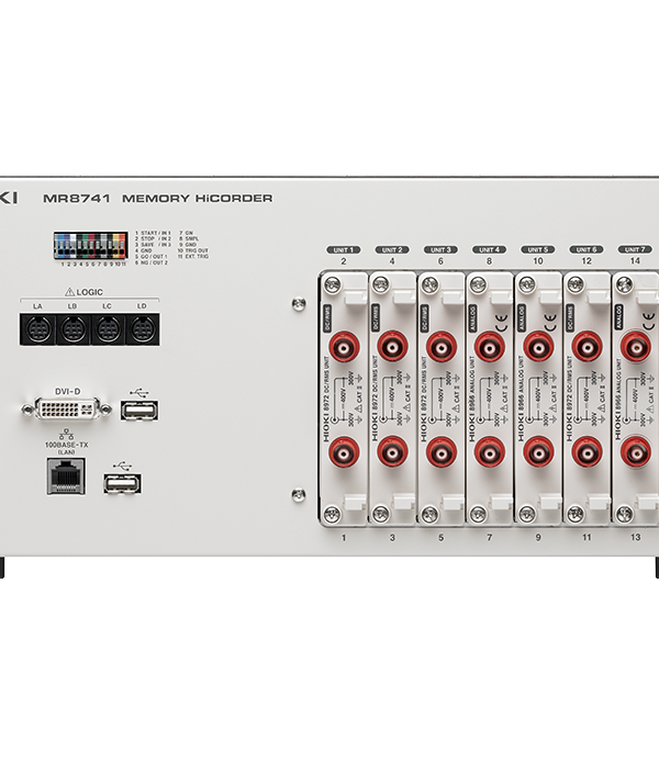 Hioki MR8741 Memory HiCorder - 16 Channel High-Speed Recorder