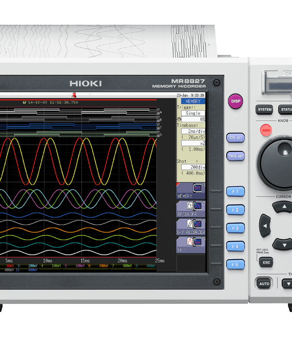 Hioki MR8827 MEMORY HiCORDER — High-Resolution Data Recorder