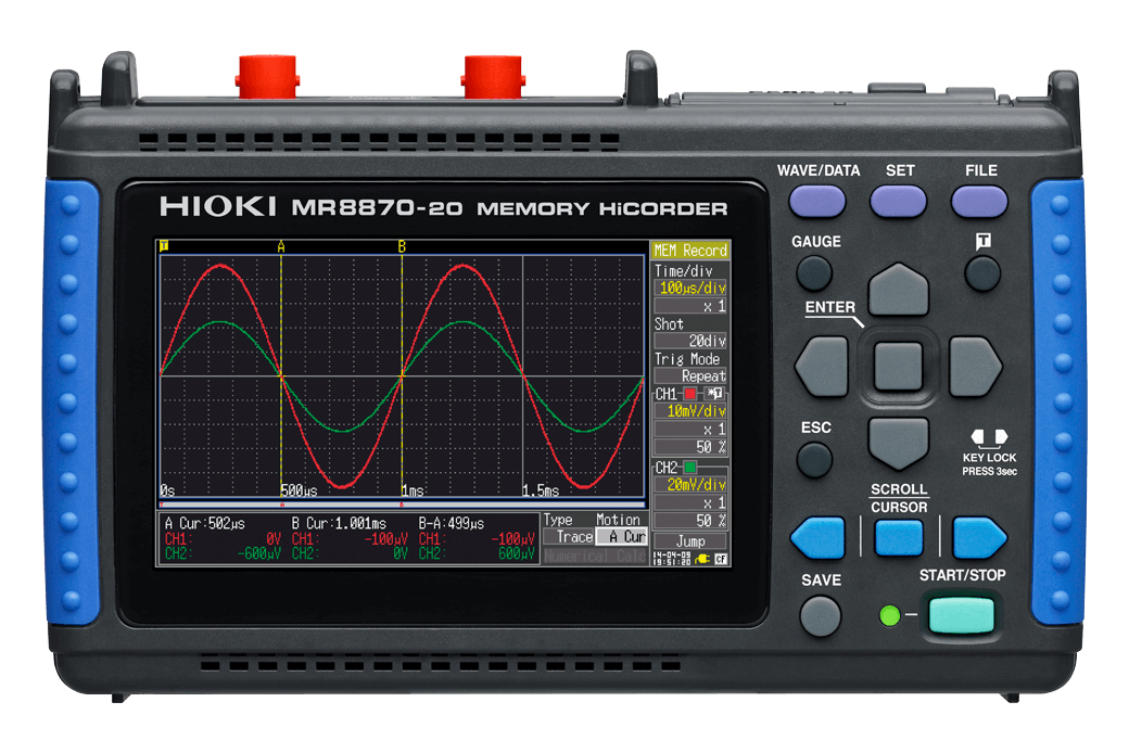 Hioki MR8870-20 MEMORY HiCORDER