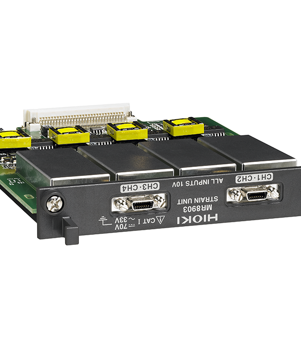 Hioki MR8903 Strain Unit — Electrical Measurement and Data Recording