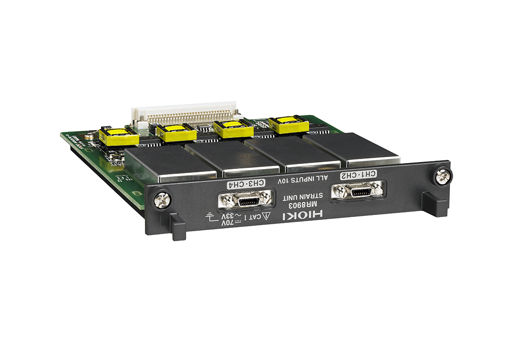 Hioki MR8903 Strain Unit — Electrical Measurement and Data Recording