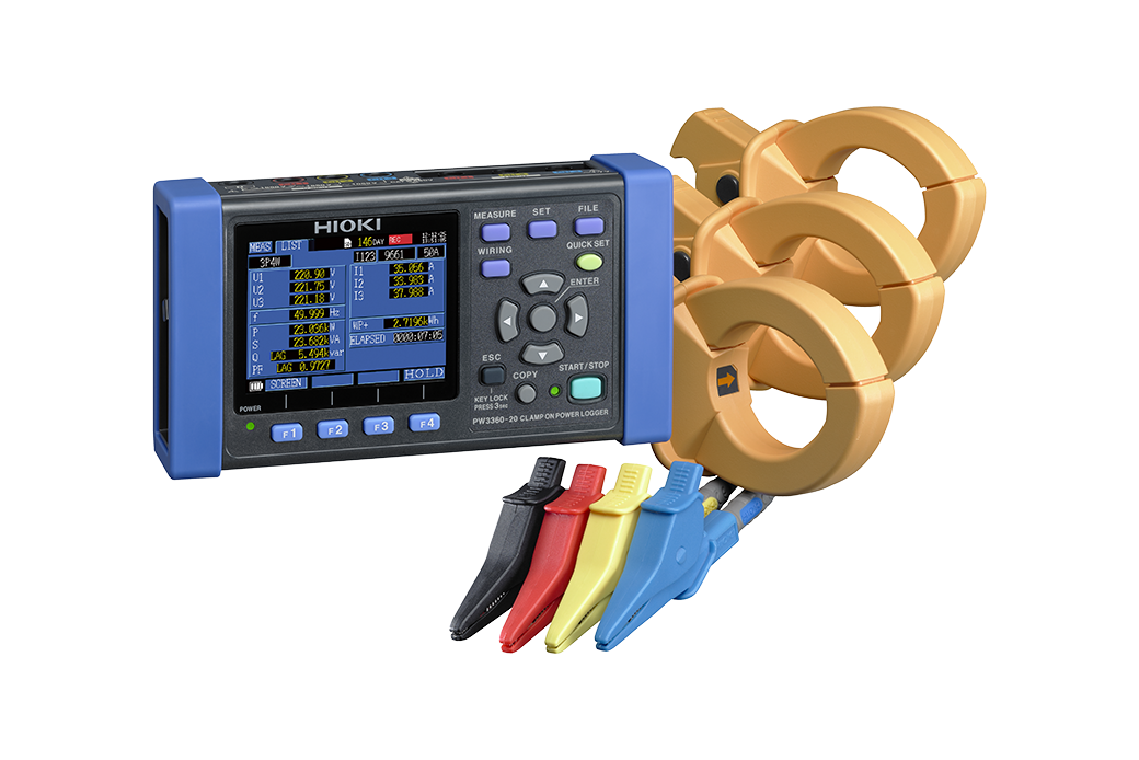 Hioki Power Loggers — Power Loggers, Energy Loggers