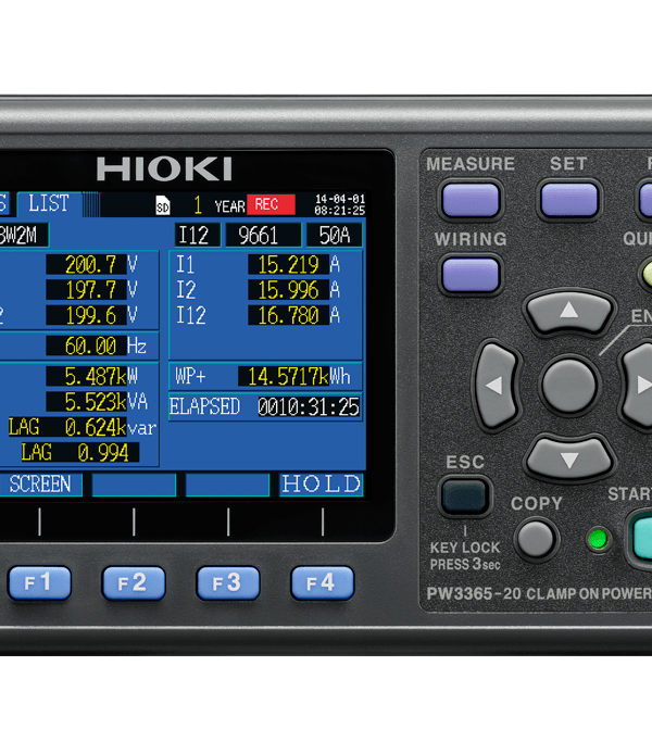 Hioki PW3365-30 Clamp On Power Logger — Electrical Instruments