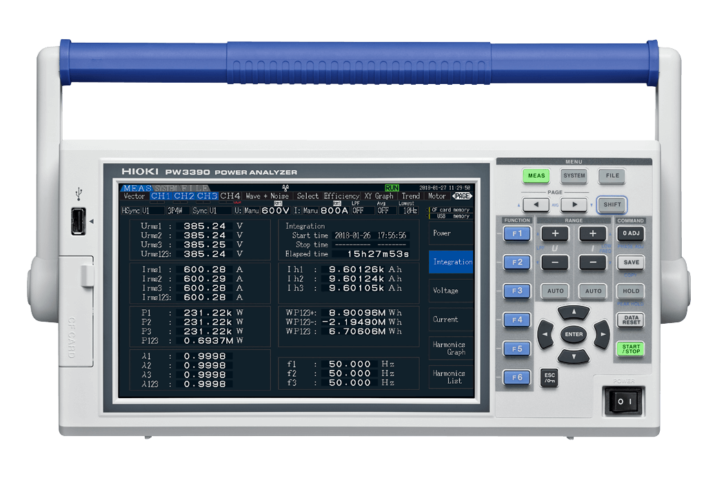 Hioki PW3390-01 POWER ANALYZER | Mohammad Mahdi Electronics