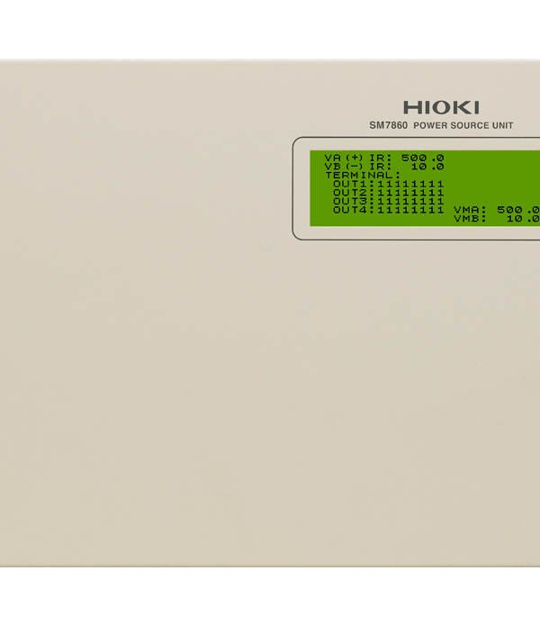 Hioki SM7860-52 POWER SOURCE UNIT