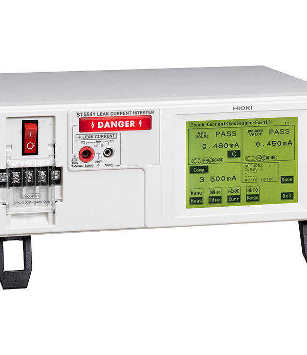 Hioki ST5541 LEAK CURRENT HiTESTER — Electrical Safety Testing