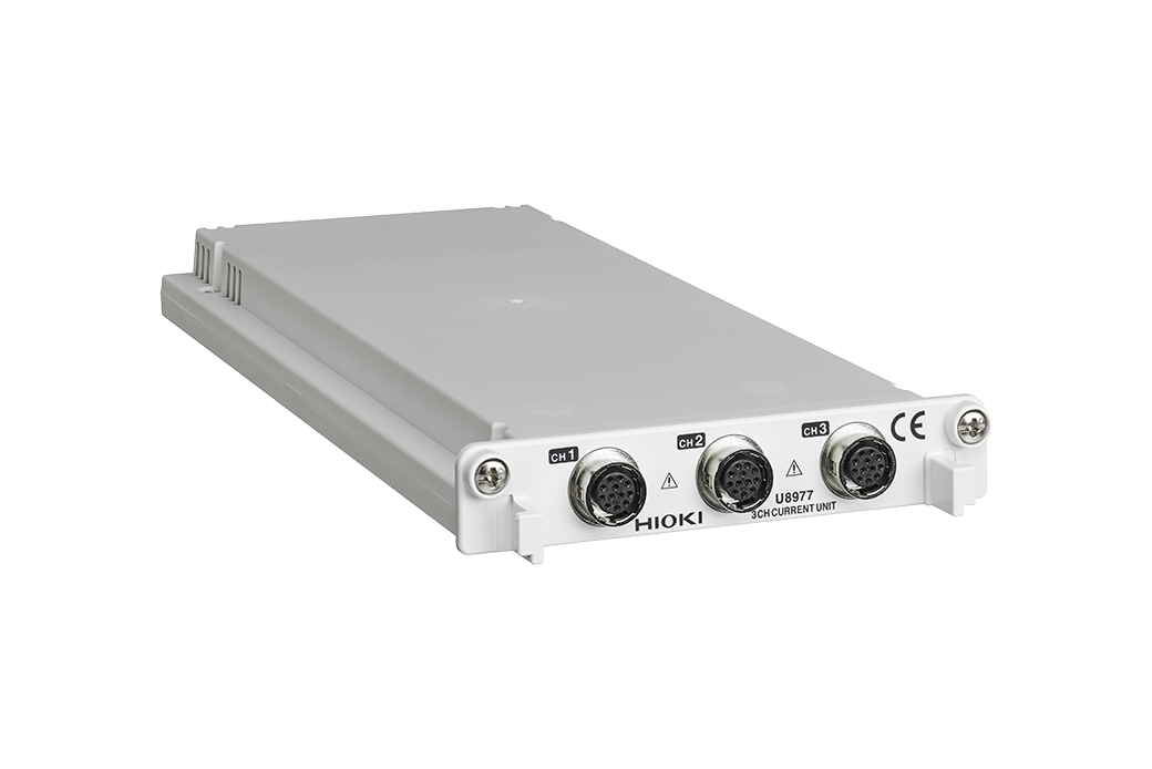 Hioki 3CH CURRENT UNIT U8977 — Electrical Recorder and Datalogger