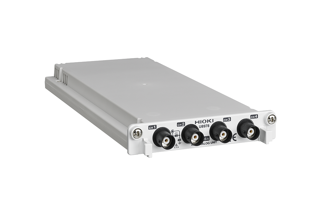Hioki U8978 4CH ANALOG UNIT — MME