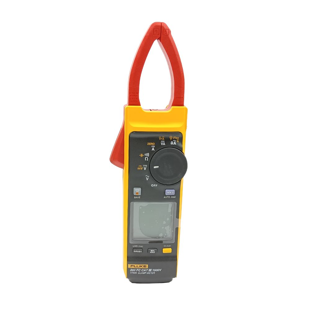 Fluke 393 FC CAT III 1500V true RMS clamp meter