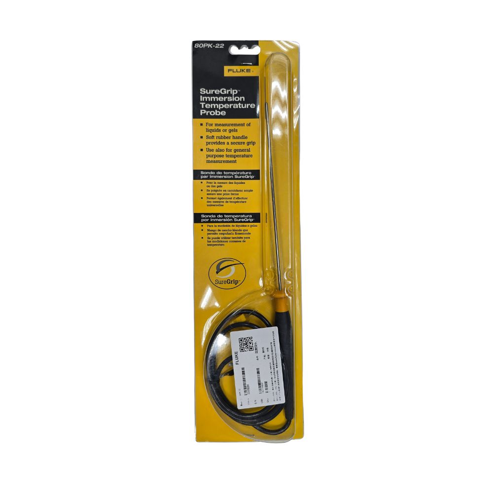 Fluke 80pk_22 immersion thermocouple probe