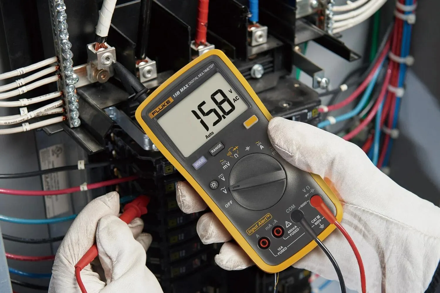 Fluke 15B MAX digital multimeter, view 2