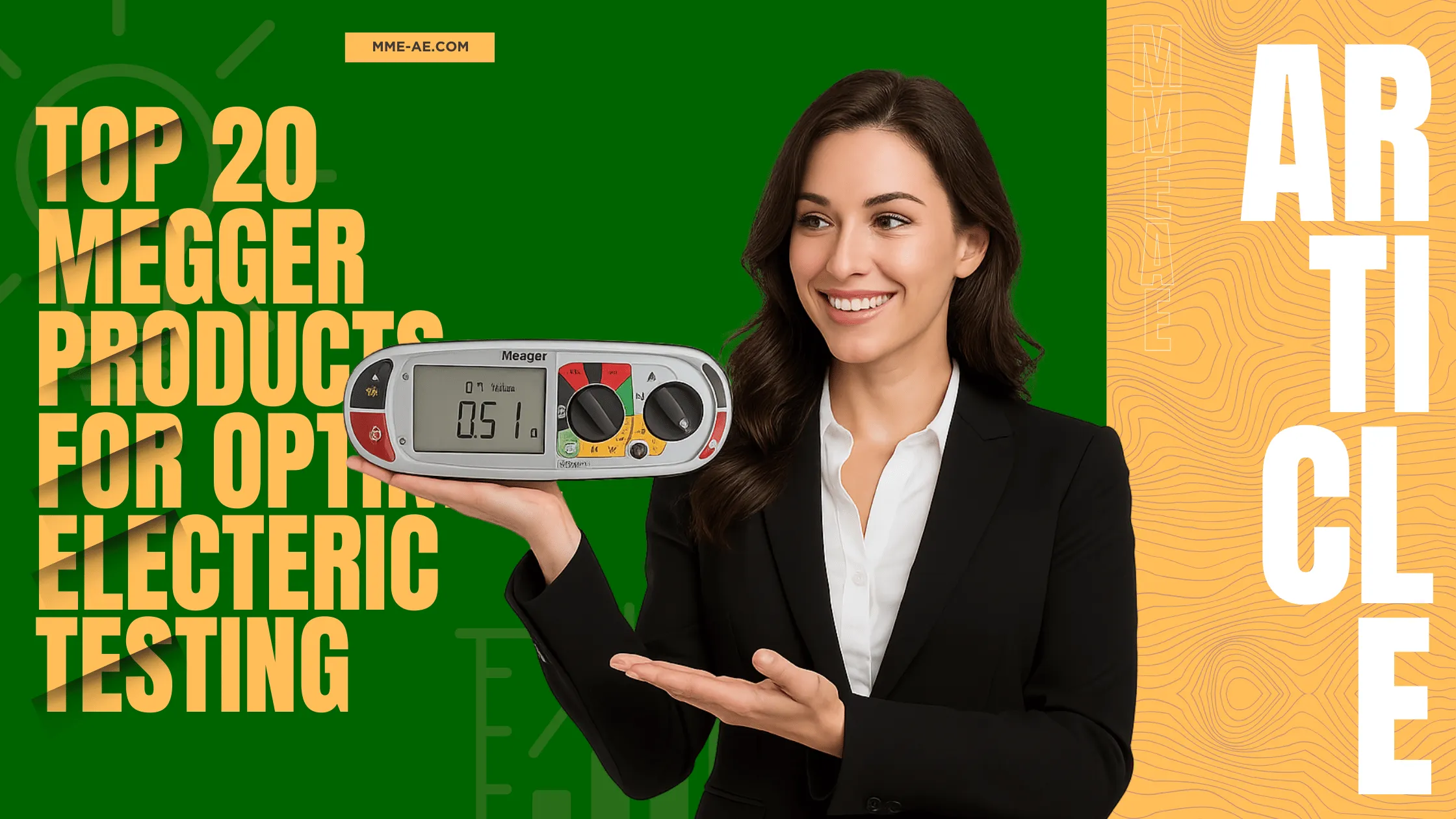 Exploring the Top 20 Megger Products for Optimal Electrical Testing (2024) (1)