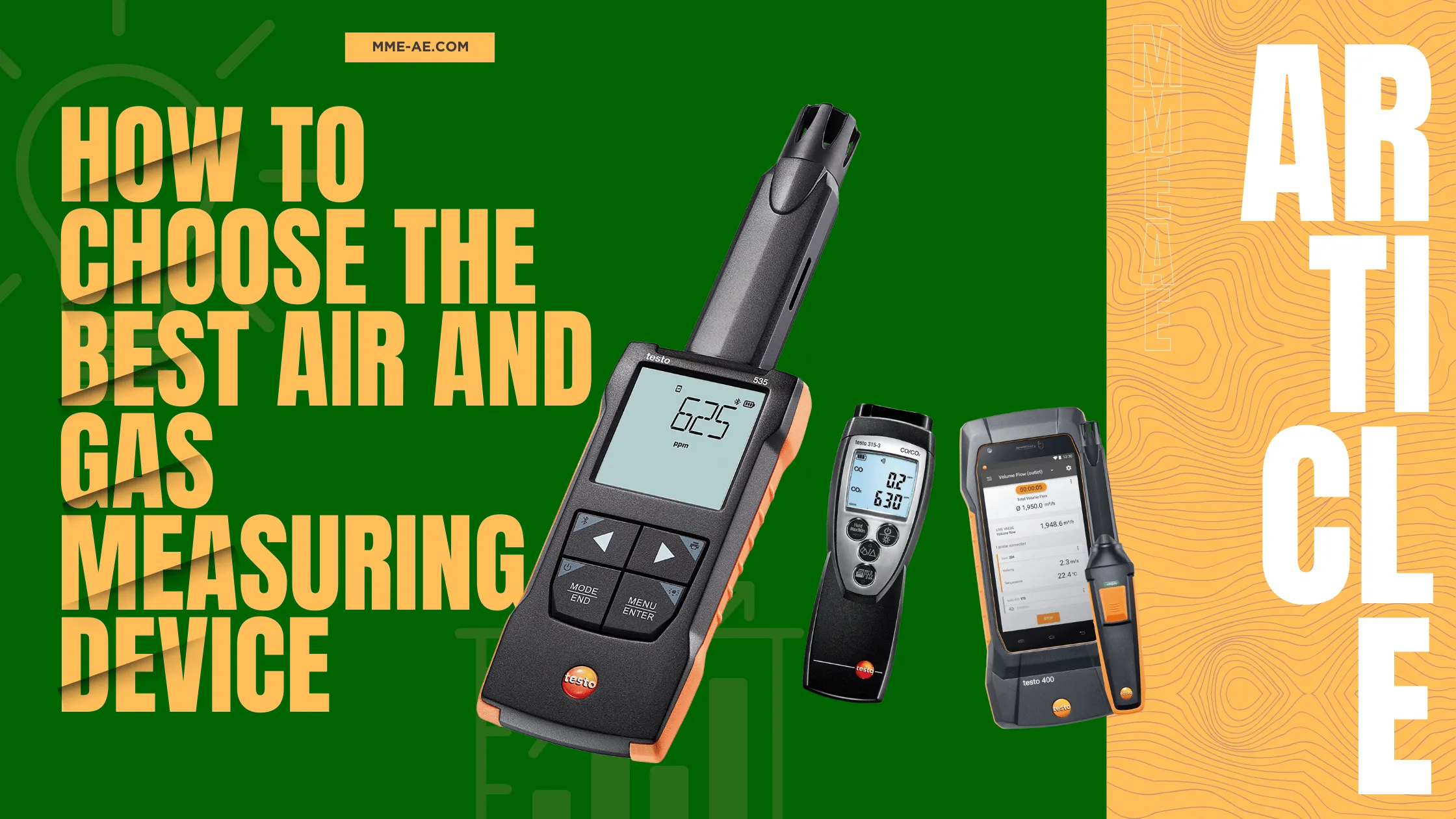 The best air and gas measuring device