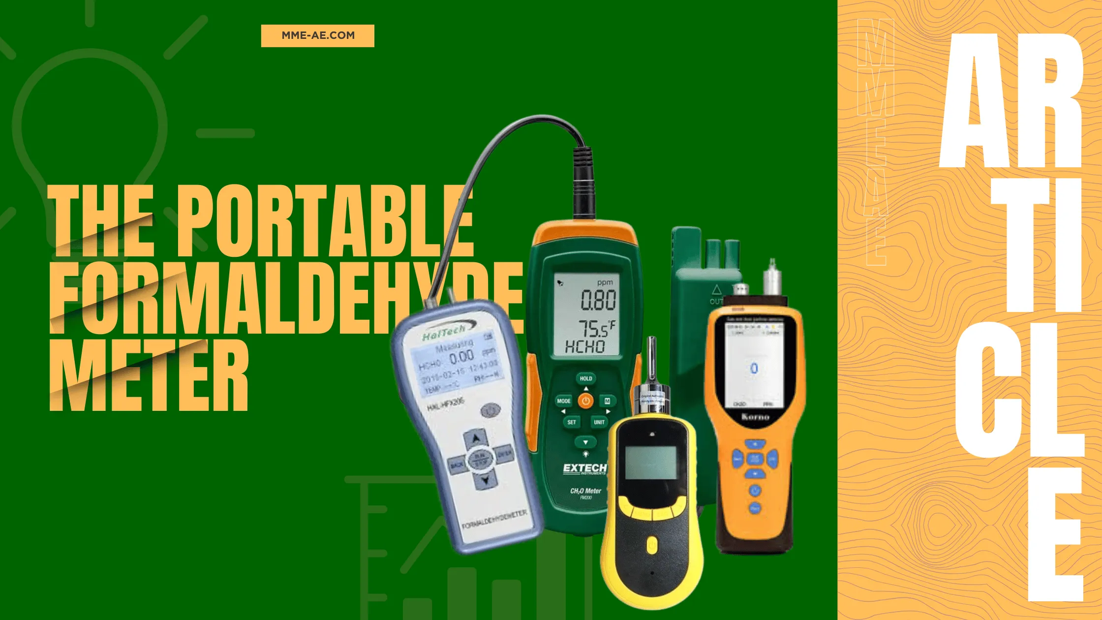 The Portable Formaldehyde Meter