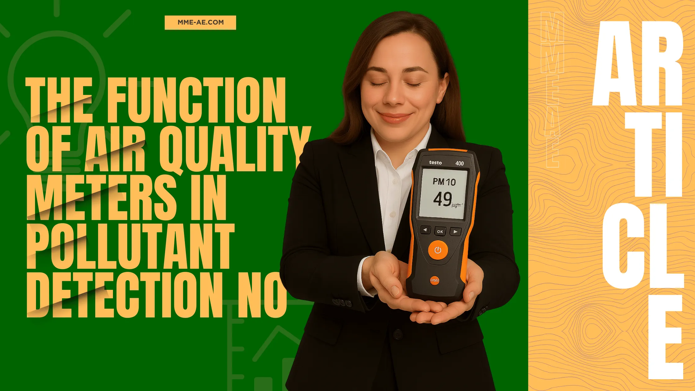 Air Quality Meters in Pollutant Detection NO