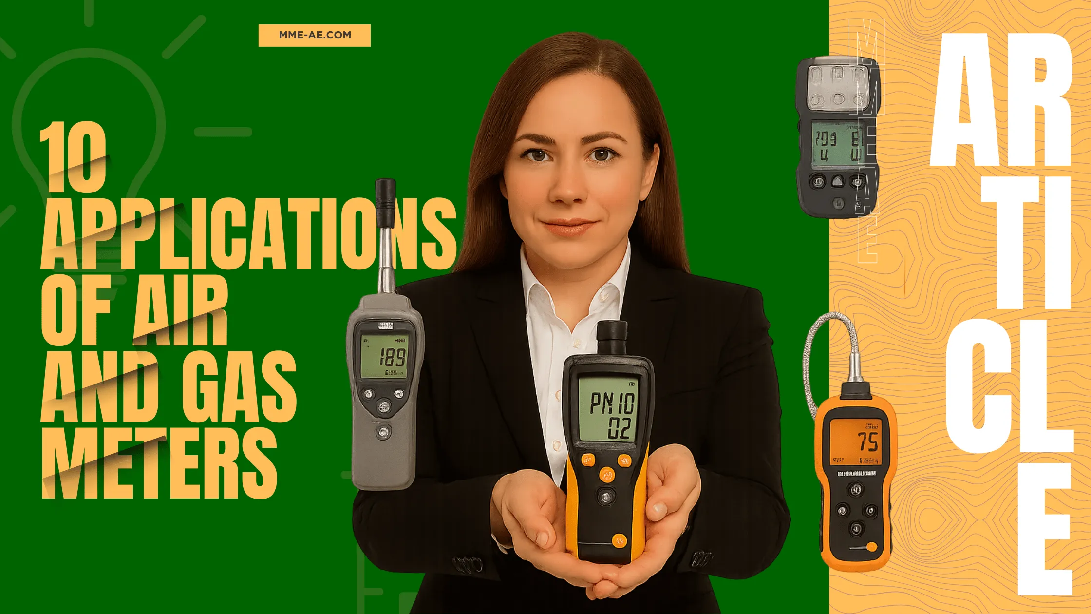 applications of air and gas meters