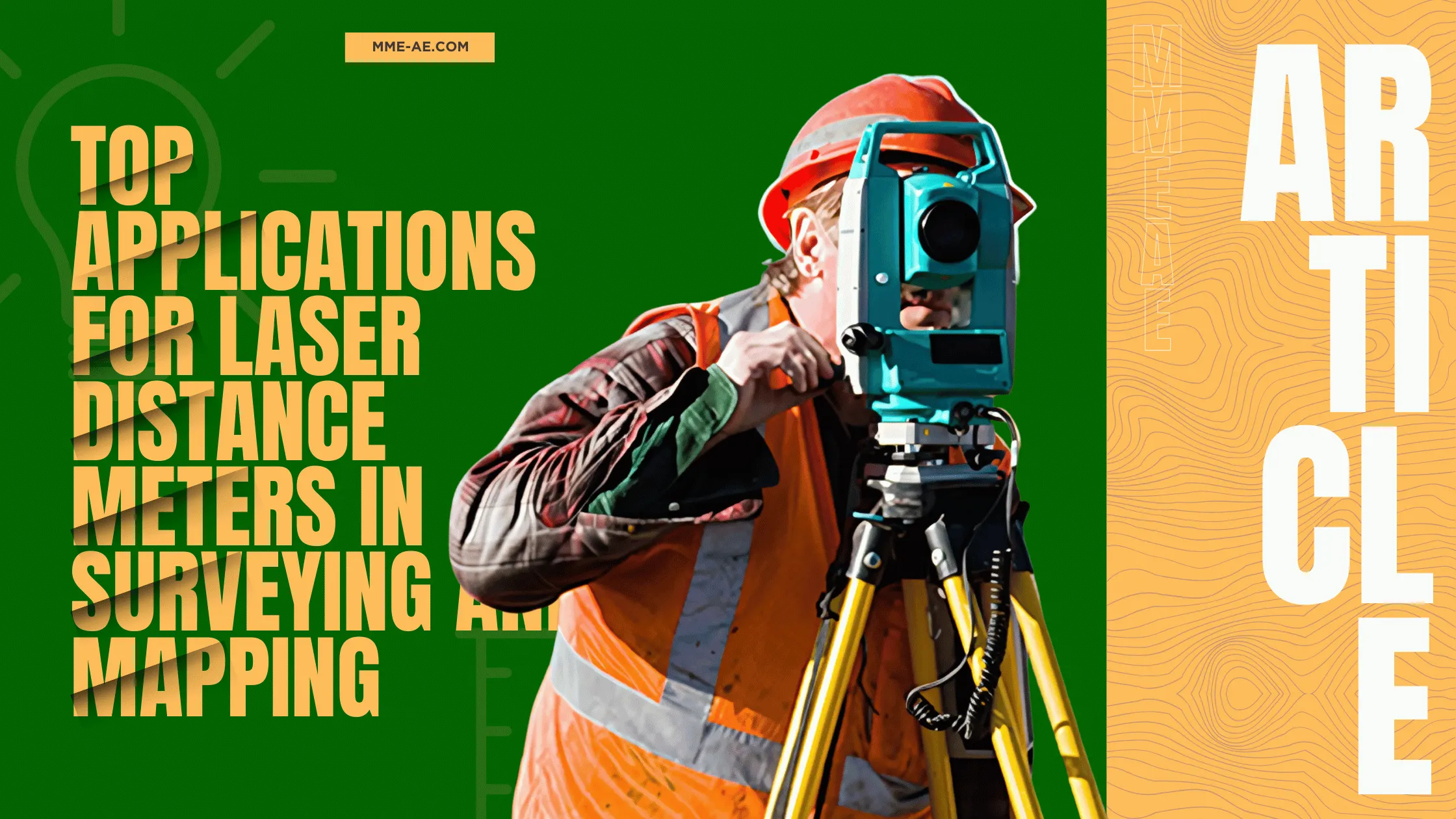 Top Applications for Laser Distance Meters in Surveying and Mapping