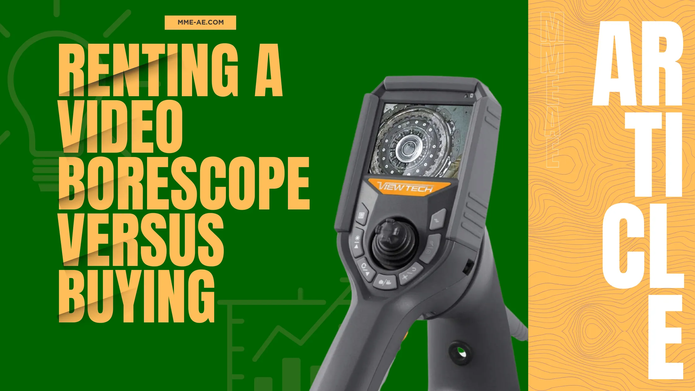 Advantages and disadvantages of video borescopy rental versus purchase