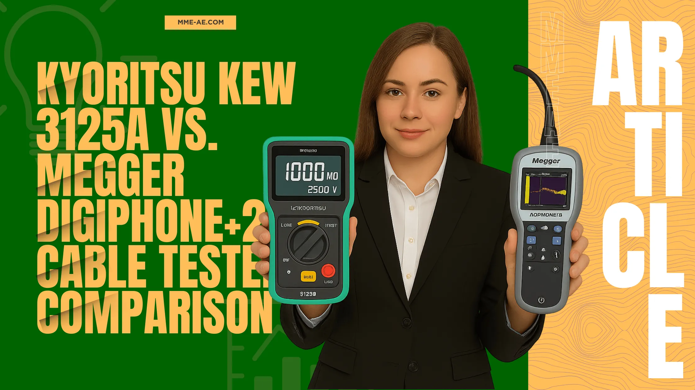 kyoritsu kew 3125A vs meger digiphone