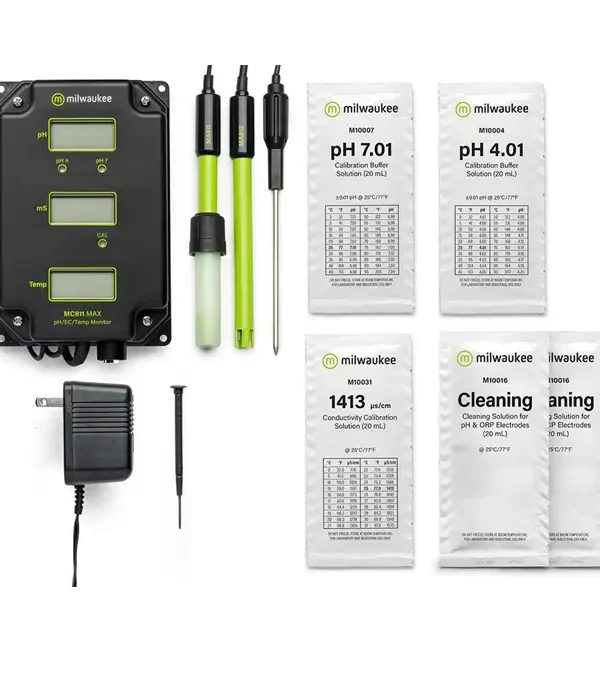 Milwaukee MC811 MAX pH/EC/Temp Monitor