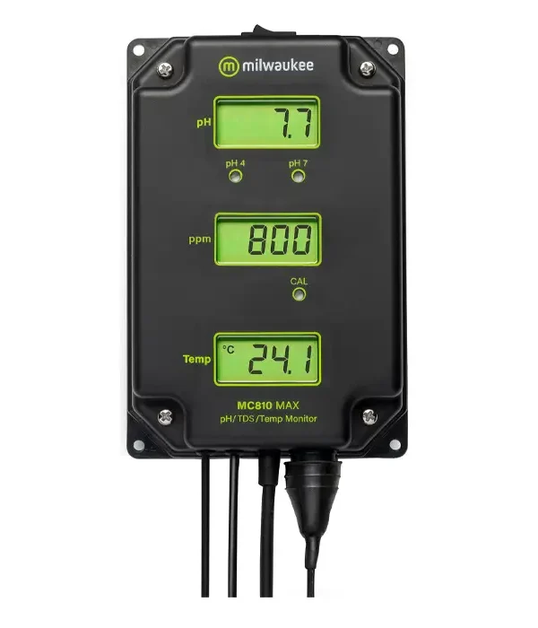 Milwaukee MC810 MAX pH/TDS/Temp Monitor
