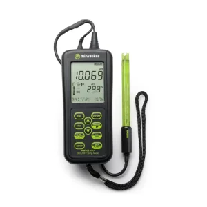 Milwaukee MW106 MAX Waterproof pH/ORP/Temp Logging Portable Meter