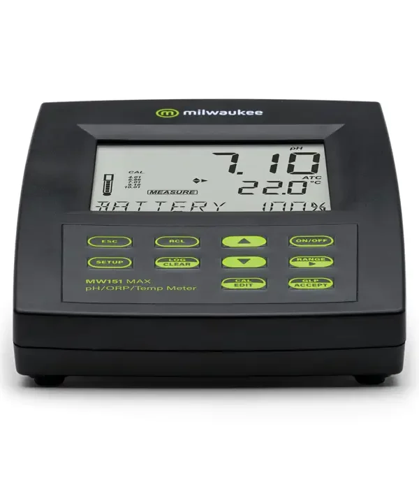 Milwaukee MW151 MAX pH/ORP/Temp Logging Bench Meter