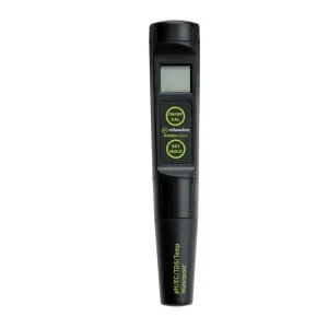 Milwaukee MW804 MAX Waterproof 4-in-1 pH / EC / TDS/Temp Tester with Replaceable Probe