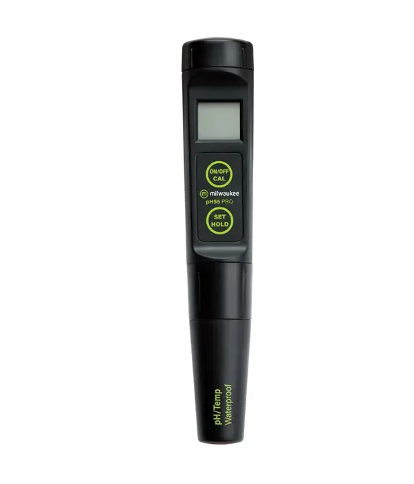 Milwaukee PH55 PRO Waterproof pH & Temperature Tester with ATC & a Replaceable Probe