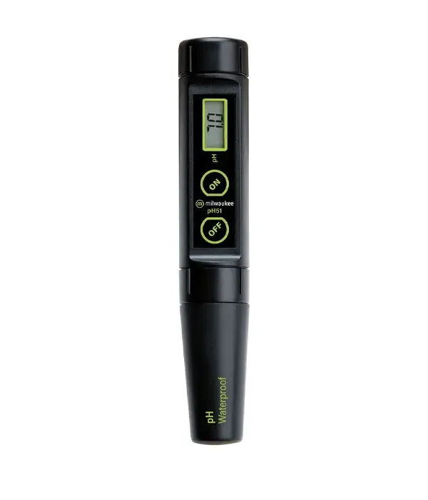 Milwaukee pH51 Waterproof pH Tester with Replaceable Probe