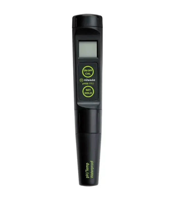 Milwaukee PH56 PRO Waterproof 2-in-1 pH/Temp Tester with Replaceable Probe