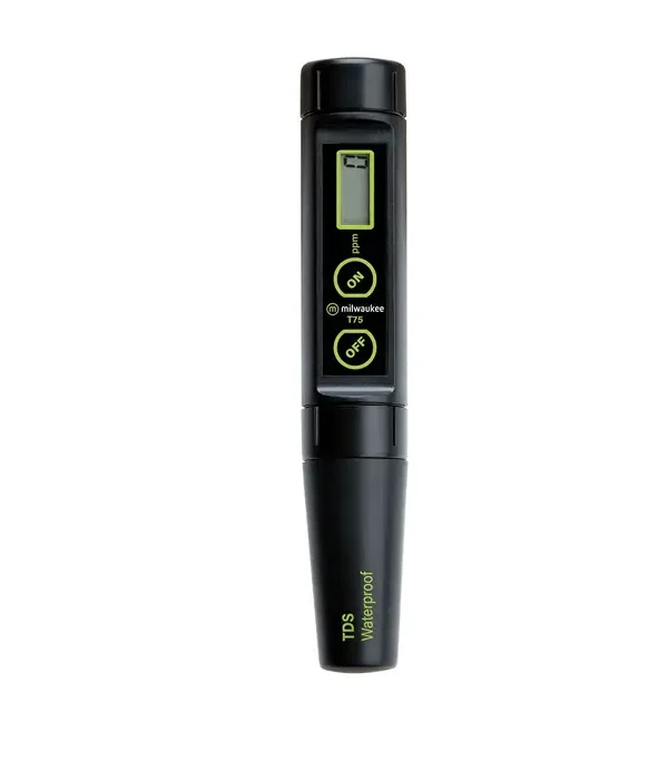 Milwaukee T75 Waterproof Low Range Total Dissolved Solids Pen (TDS)