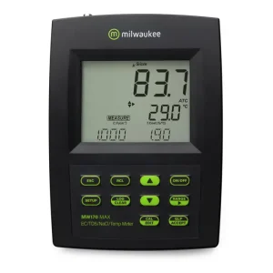 Milwaukee MW170 MAX EC/TDS/NaCl/Temp Logging Bench Meter