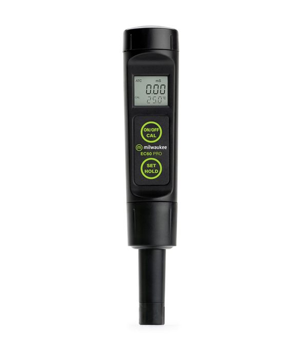Milwaukee EC60 PRO Waterproof 3-in-1 EC / TDS/Temp Tester with Replaceable Probe