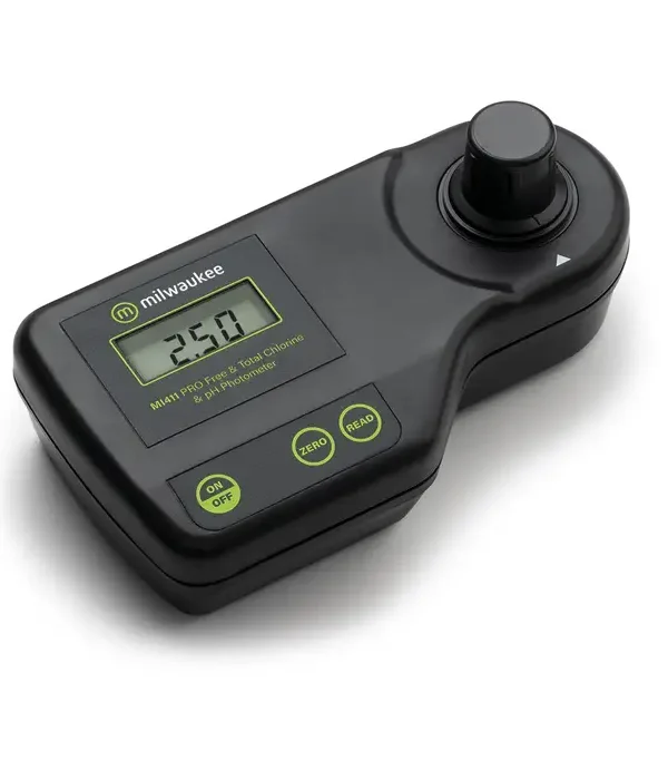 Milwaukee MI411 PRO pH and Free & Total Chlorine Photometer