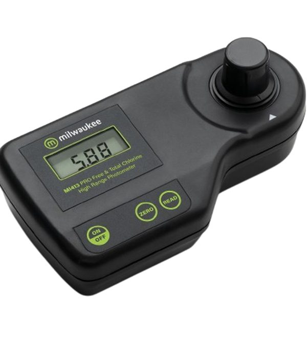 Milwaukee MI413 PRO High Range Free & Total Chlorine Photometer