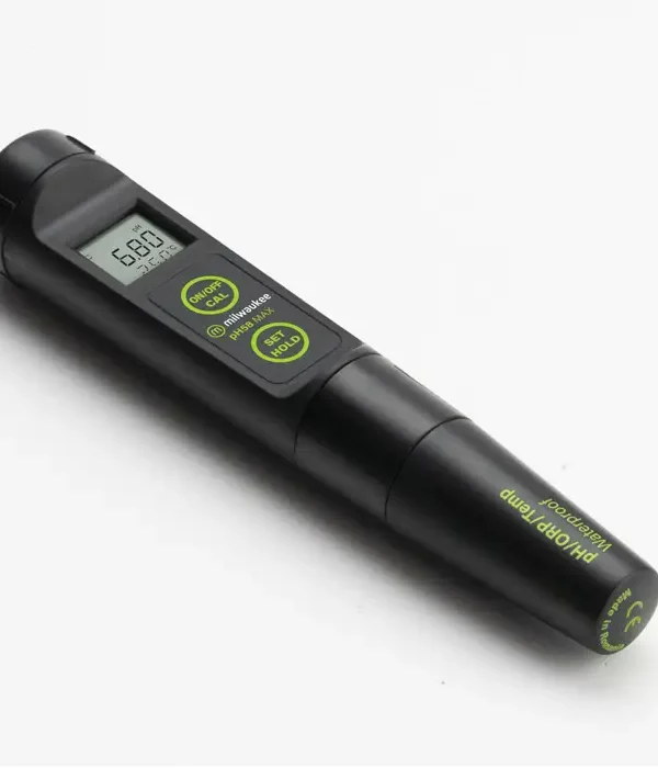 Milwaukee pH58 MAX Waterproof 3-in-1 pH/ORP/Temp Tester with Replaceable Probe