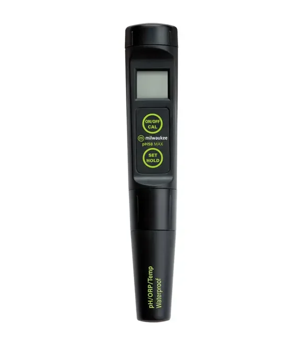 Milwaukee pH58 MAX Waterproof 3-in-1 pH/ORP/Temp Tester with Replaceable Probe